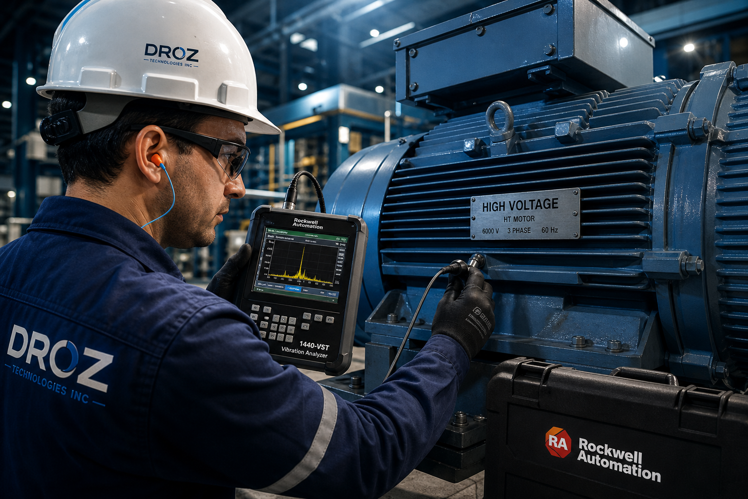 Vibration analysis on rotating equipment